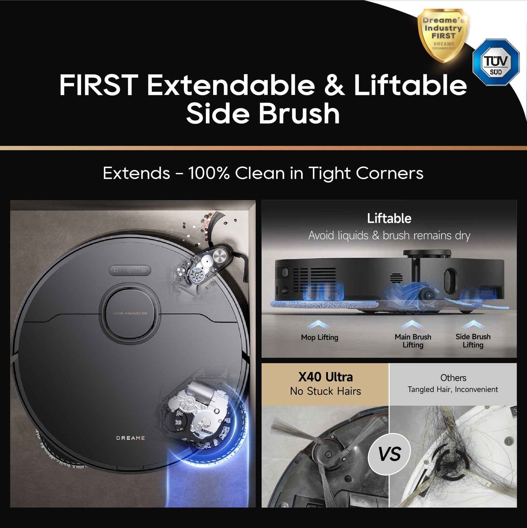 Dreame X40 Ultra Robot Vacuum