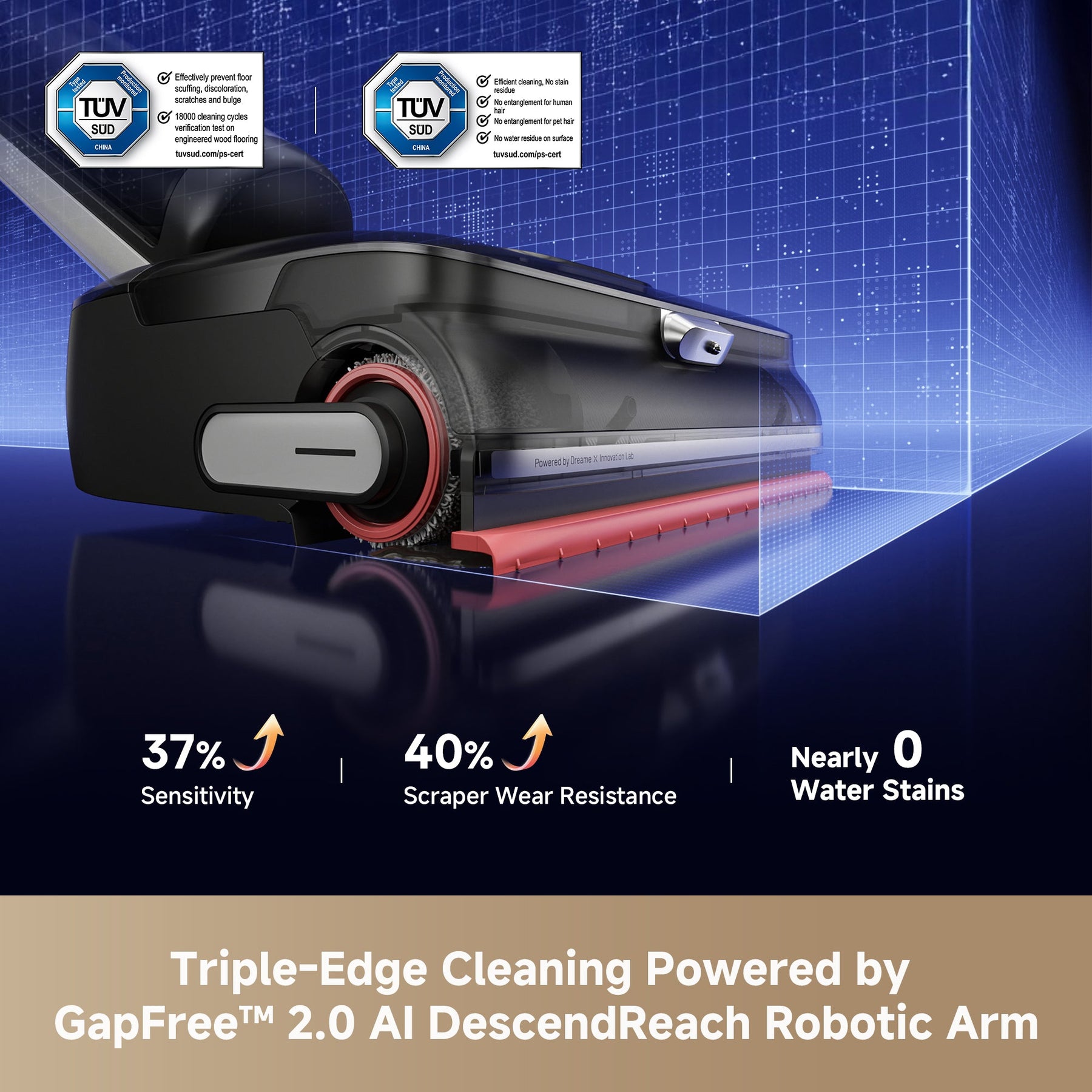 Dreame H15 Pro Foam Wash Wet Dry Vacuum Dreame MY