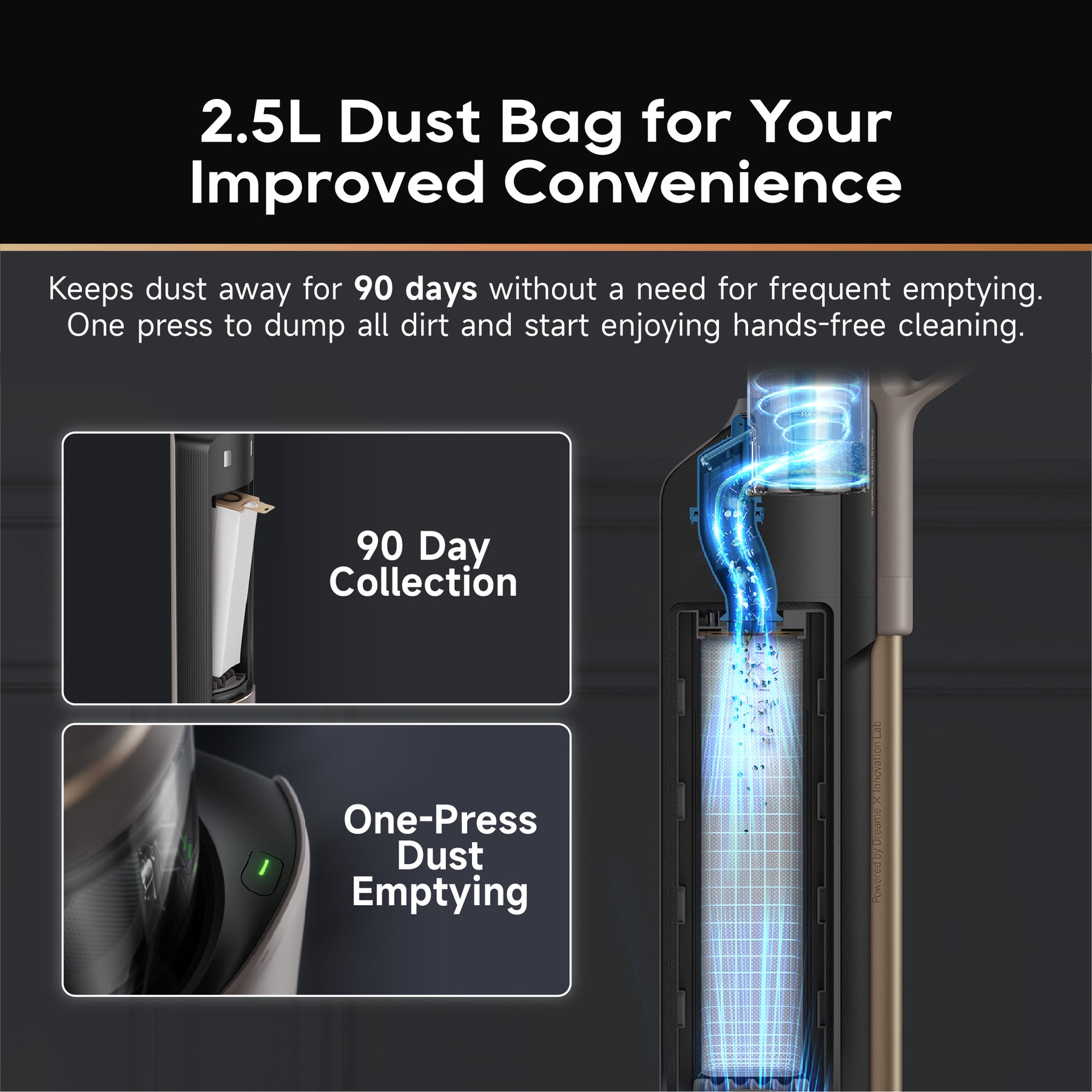 Dreame Z10 Station Cordless Vacuum Cleaner