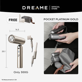 MARCUS KYAN 限时团购 | Dreame Pocket High-Speed Hair Dryer