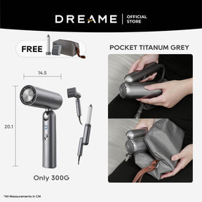 MARCUS KYAN 限时团购 | Dreame Pocket High-Speed Hair Dryer