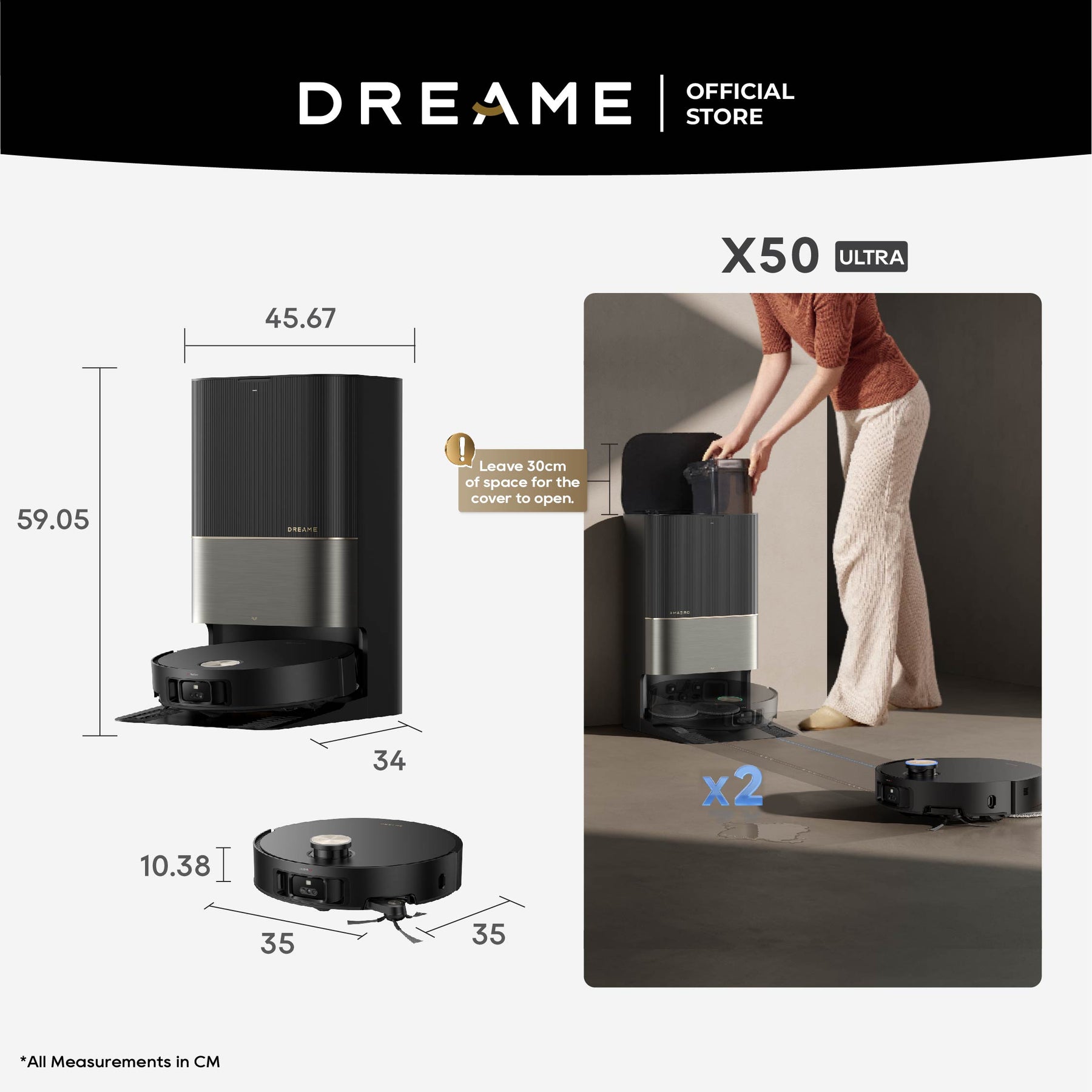 Dreame X50 Ultra Robot Vacuum