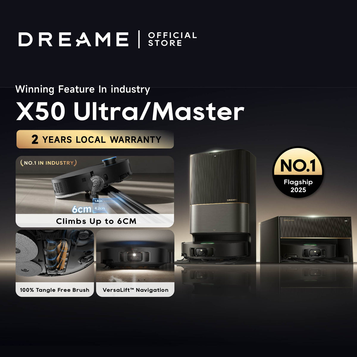 Dreame X50 Ultra Robot Vacuum