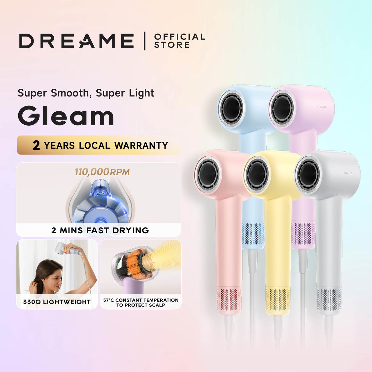 Dreame Gleam High Speed Hair Dryer